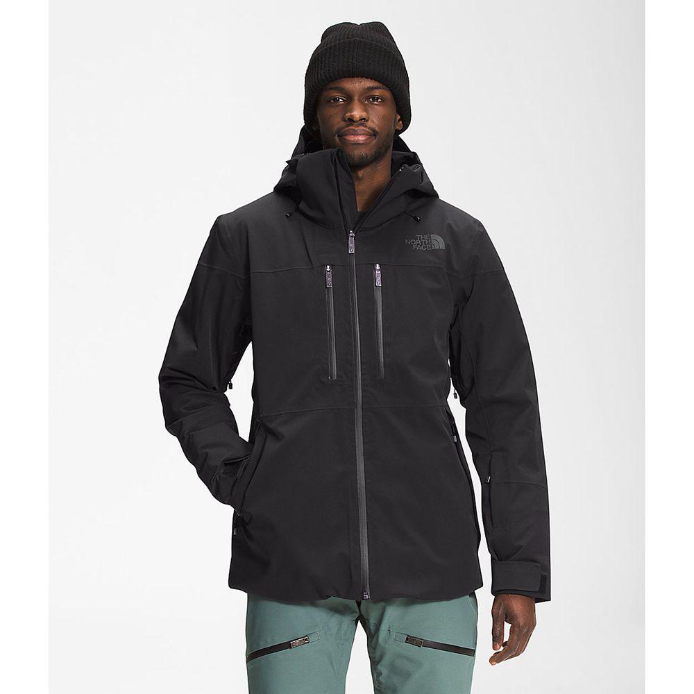 The North Face Chakal Ανδρικα Αδιάβροχα Μπουφάν - Μαυρα (NZWO86024)